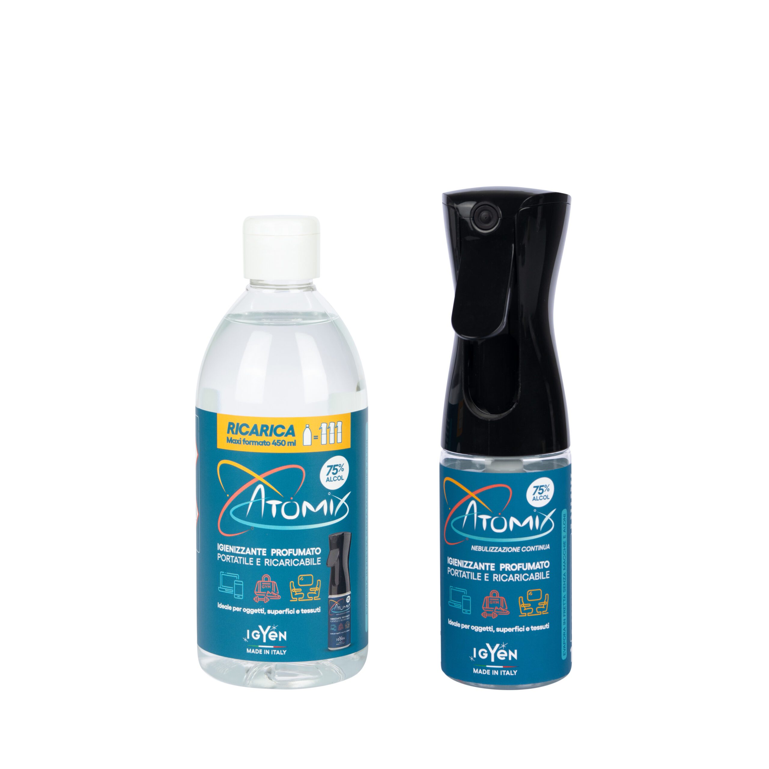 ATOMIX PMC Duo - Disinfettante Multiuso, Igiene per la Casa